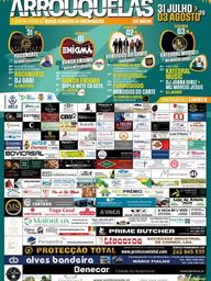 Cartaz Festa em honra de Nossa Senhora da Encarnação 2026 - Arrouquelas