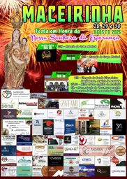 Cartaz Festa em honra de Nossa Senhora da Esperança 2026 - Maceirinha