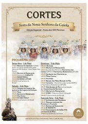 Cartaz Festa em honra de Nossa Senhora da Gaiola 2026 - Cortes