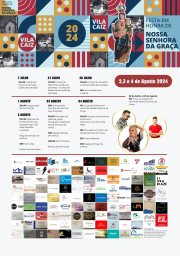 Cartaz Festa em Honra de Nossa Senhora da Graça 2024 - Vila Caiz