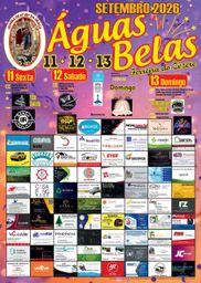 Cartaz Festa em honra de Nossa Senhora da Graça 2026 - Águas Belas
