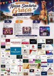 Cartaz Festa em honra de Nossa Senhora da Graça 2026 - Eixo