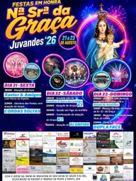 Cartaz Festa em honra de Nossa Senhora da Graça 2026 - Juvandes
