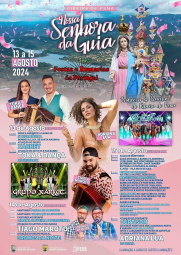 Cartaz Festa em Honra de Nossa Senhora da Guia 2024 - Ribeira de Pena