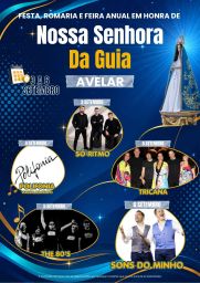 Cartaz Festa em honra de Nossa Senhora da Guia 2026 - Avelar