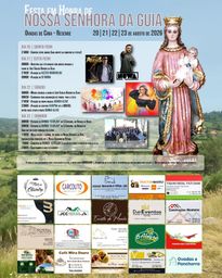 Cartaz Festa em Honra de Nossa Senhora da Guia 2026 - Ovadas de Cima