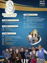 Cartaz Festa em honra de Nossa Senhora da Hora 2026 - Lamoso