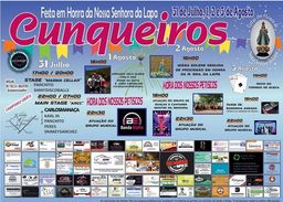Cartaz Festa em honra de Nossa Senhora da Lapa 2026 - Cunqueiros