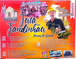 Cartaz Festa em Honra de Nossa Senhora da Livração 2024 - Fandinhães