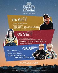 Cartaz Festa em honra de Nossa Senhora da Luz 2026 - Aruil