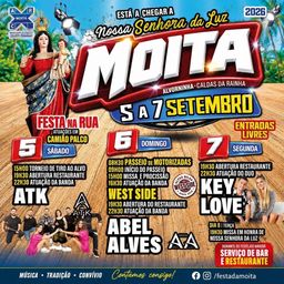 Cartaz Festa em honra de Nossa Senhora da Luz 2026 - Moita