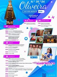 Cartaz Festa em honra de Nossa Senhora da Oliveira 2026 - Gandarela de Basto
