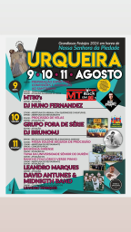 Cartaz Festa em Honra de Nossa Senhora da Piedade 2024 - Urqueira