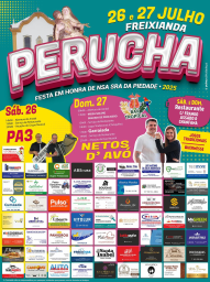 Cartaz Festa em Honra de Nossa Senhora da Piedade 2025 - Perucha