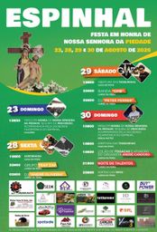 Cartaz Festa em honra de Nossa Senhora da Piedade 2026 - Espinhal