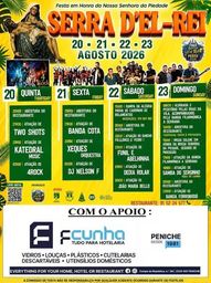 Cartaz Festa em honra de Nossa Senhora da Piedade 2026 - Serra D'El-Rei