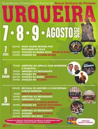 Cartaz Festa em honra de Nossa Senhora da Piedade 2026 - Urqueira