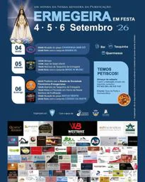 Cartaz Festa em honra de Nossa Senhora da Purificação 2026 - Ermegeira