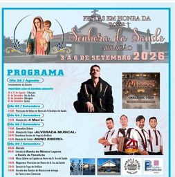 Cartaz Festa em honra de Nossa Senhora da Saúde 2026 - Abragão