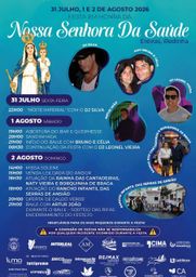 Cartaz Festa em honra de Nossa Senhora Da Saúde 2026 - Ereiras
