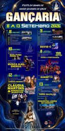 Cartaz Festa em honra de Nossa Senhora da Saúde 2026 - Gançaria