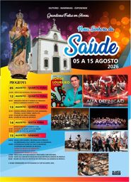 Cartaz Festa em honra de Nossa Senhora da Saúde 2026 - Outeiro