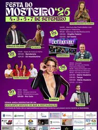 Cartaz Festa em honra de Nossa Senhora da Vitória 2026 - Mosteiro