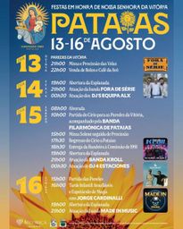 Cartaz Festa em honra de Nossa Senhora da Vitória 2026 - Pataias