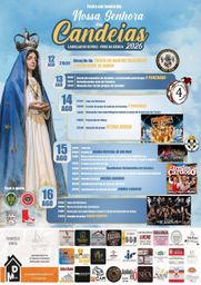Cartaz Festa em honra de Nossa Senhora das Candeias 2026 - Canelas do Douro