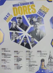 Cartaz Festa em honra de Nossa Senhora das Dores 2026 - Abelheira