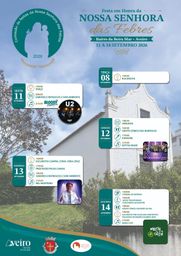 Cartaz Festa em honra de Nossa Senhora das Febres 2026 - Aveiro