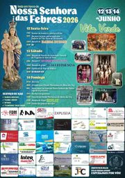 Cartaz Festa em honra de Nossa Senhora das Febres 2026 - Vila Verde