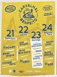 Cartaz Festa em honra de Nossa Senhora das Mercês 2026 - Carvalhal Benfeito