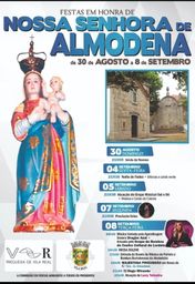 Cartaz Festa em honra de Nossa Senhora de Almodena 2026 - Vila Real