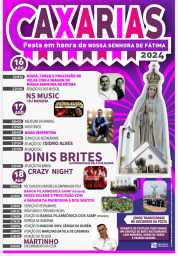 Cartaz Festa em Honra de Nossa Senhora de Fátima 2024 - Caxarias