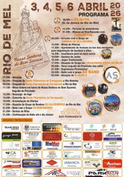 Cartaz Festa em honra de Nossa Senhora do Bom Sucesso 2026 - Rio de Mel