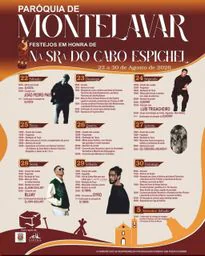 Cartaz Festa em honra de Nossa Senhora do Cabo Espichel 2026 - Montelavar