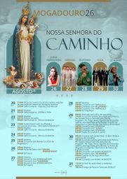 Cartaz Festa em honra de Nossa Senhora do Caminho 2026 - Mogadouro