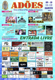 Cartaz Festa em Honra de Nossa Senhora do Livramento 2024 - Adões