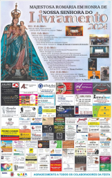 Cartaz Festa em Honra de Nossa Senhora do Livramento 2024 - Sarzedo