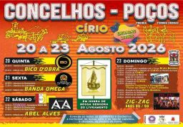 Cartaz Festa em honra de Nossa Senhora do Livramento 2026 - Poços