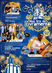 Cartaz Festa em honra de Nossa Senhora do Livramento 2026 - Priscos