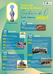 Cartaz Festa em honra de Nossa Senhora do Ó 2026 - Corvite