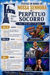 Cartaz Festa em honra de Nossa Senhora do Perpétuo Socorro 2026 - Fiães