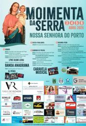 Cartaz Festa em honra de Nossa Senhora do Porto 2026 - Moimenta da Serra