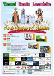 Cartaz Festa em Honra de Nossa Senhora do Rosário 2024 - Santa Leocádia