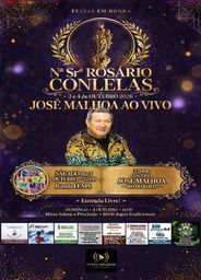 Cartaz Festa em honra de Nossa Senhora do Rosário 2026 - Conlelas