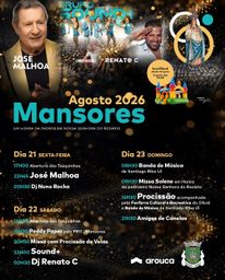 Cartaz Festa em honra de Nossa Senhora do Rosário 2026 - Mansores