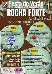 Cartaz Festa em honra de Nossa Senhora do Rosário 2026 - Rocha Forte