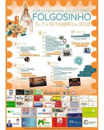 Cartaz Festa em honra de Nossa Senhora do Socorro 2026 - Folgosinho